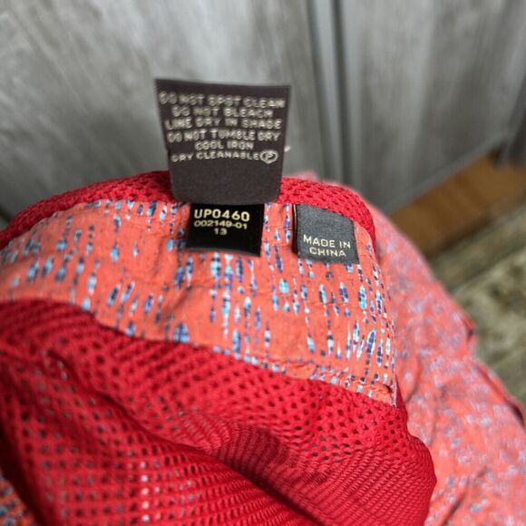 Rodd And Gunn Swim Trunks Mesh Lined Red Color Pockets 6" inseam Size L - Picture 9 of 9